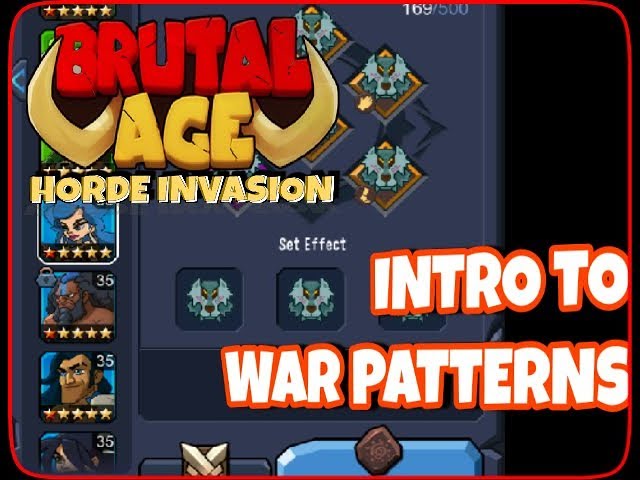 Brutal Age Partner Guide 2.0 | Intro to War Patterns