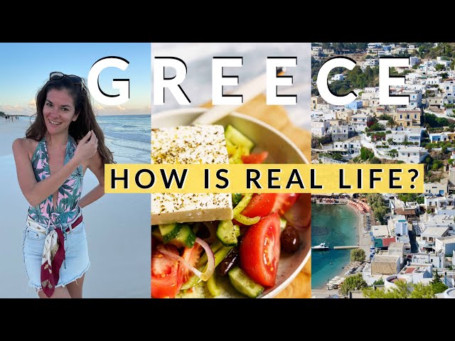 DAY IN MY LIFE IN GREECE WORKING FROM HOME, Vlog 🇬🇷