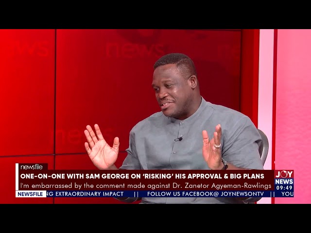 Sam George questions how offensive the use of "common sense" is. #JoyNews