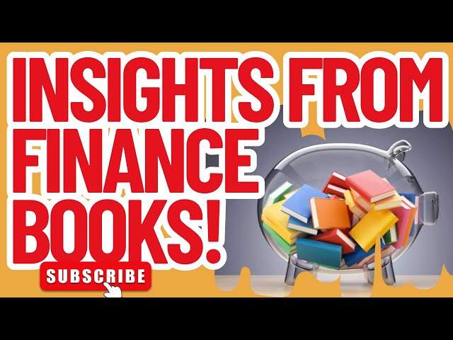 10 WEALTH BUILDING TIPS from TOP Finance Books