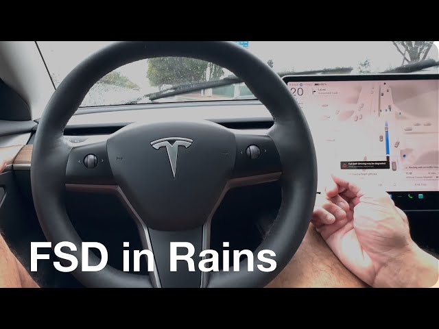 FSD 12.5.4.1 | Driving In The Rains