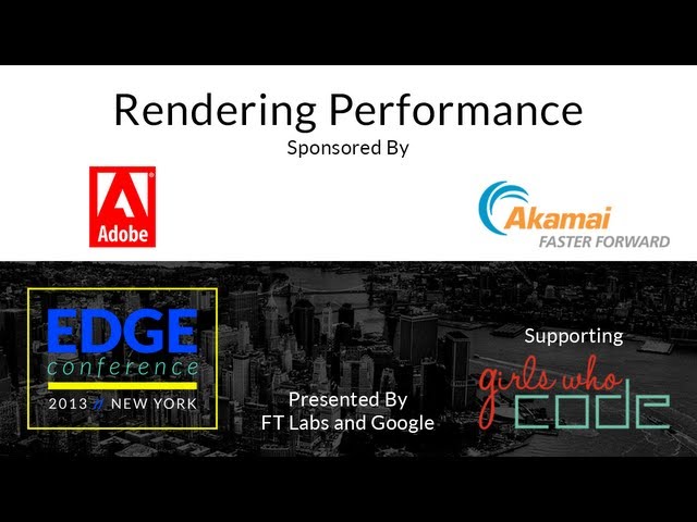 Edge Conf 2: Rendering Performance