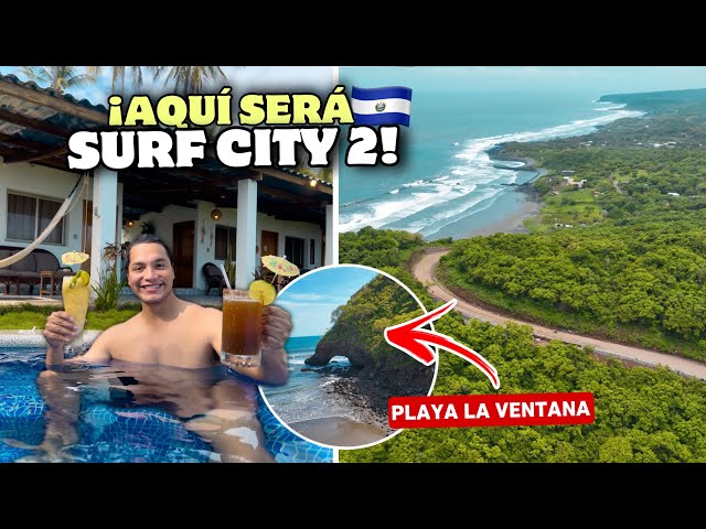 HERE IT WILL BE SURF CITY 2! 🇸🇻🏖️ Playa La Ventana: The best beach in the east?