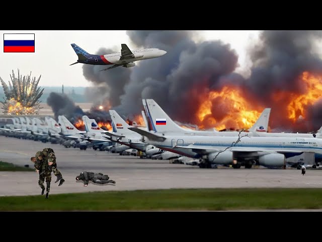 Happened 1 hour ago! RUSSIA'S Largest Military Airport Destroyed by US and UKRAINE Troops