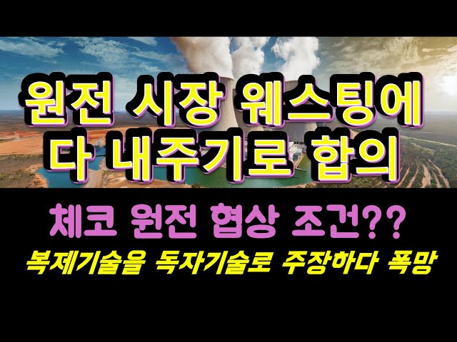 원전 독자기술 우기다 치욕적으로 폭망한 해외수주 (동국대 박종운 교수/원전 설계 및 안전 전문)