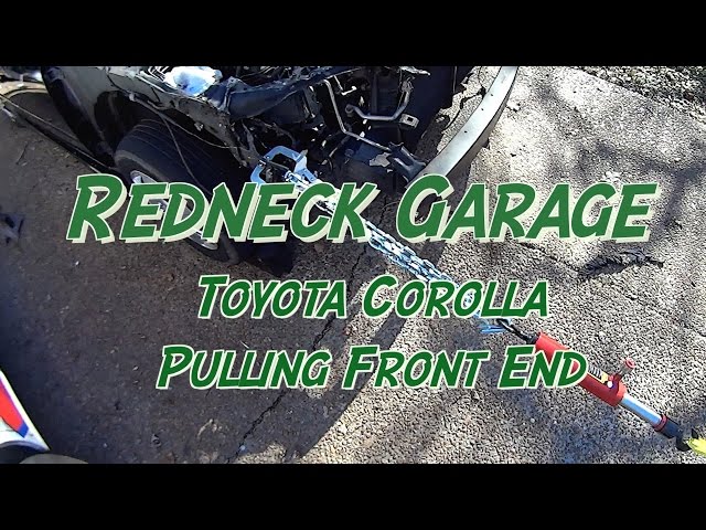 05 Corolla - Redneck Frame Pulling - Fitting parts