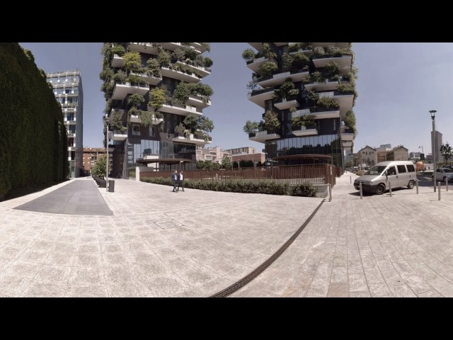 360 video: Vertical Forest, Milan, Italy