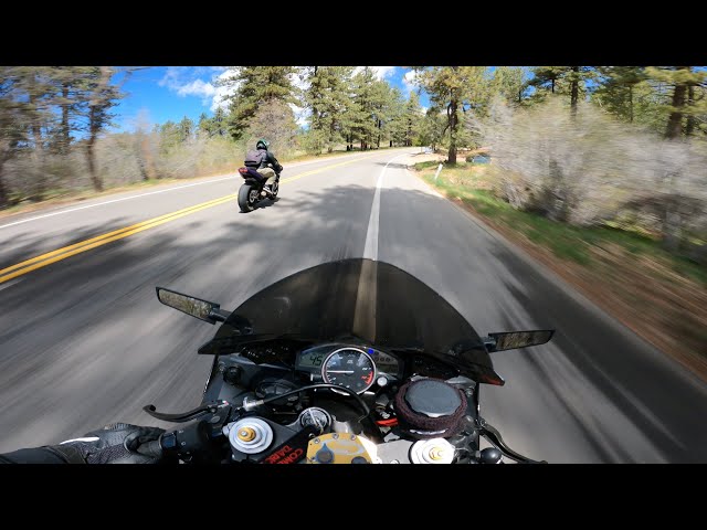 4K Yamaha R6 Through Mount Laguna