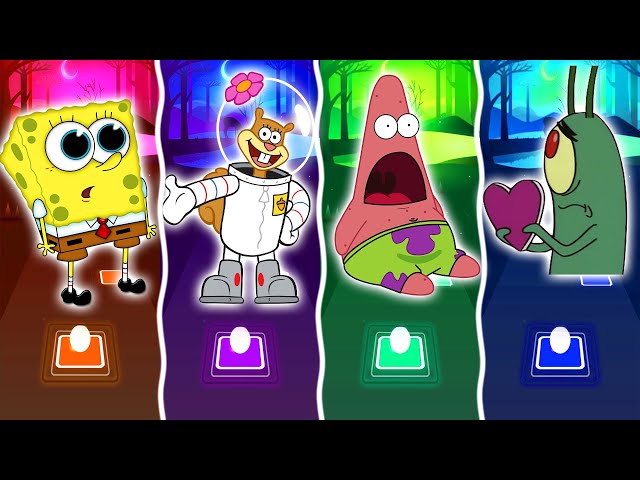 SPONGE BOB 🆚 PAW PATROL 🆚 ODDBODS 🆚 COCOMELON 🆚 LADY BUG 🆚 BABYSHARK   | Tiles Hop EDM Rush!