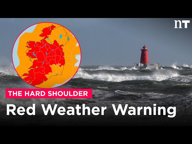 Red weather 'threat to life' warning for entire country