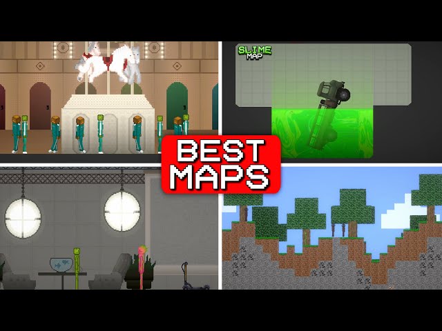 😍 BEST MAPS in Melon Playground!