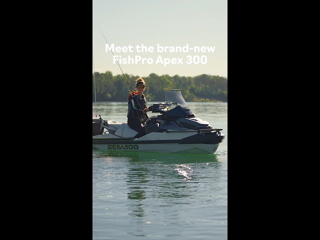 2025 Brand-New Sea-Doo FishPro Apex 300