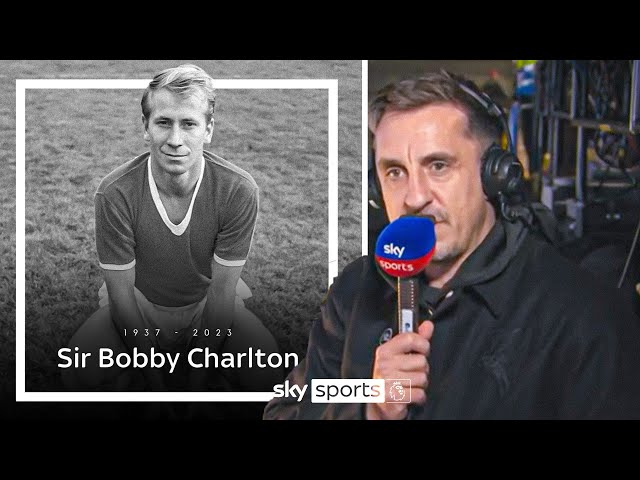 The incredible career of Sir Bobby Charlton, told by Gary Neville 🎞️