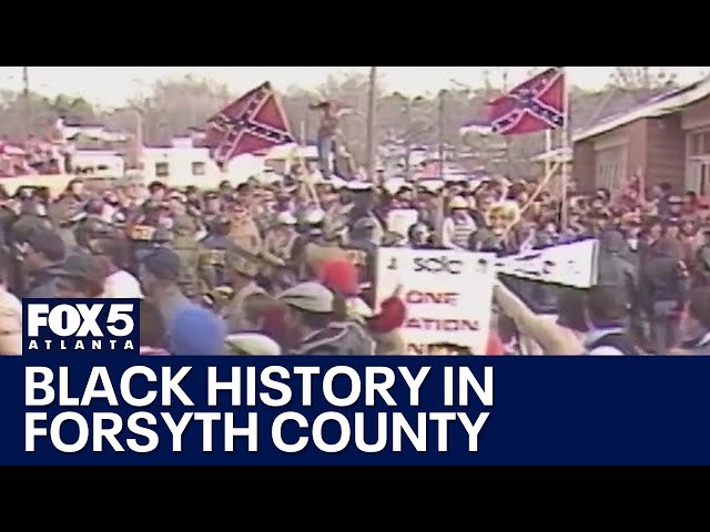 BHM: Changes to Forsyth County since the Civil War | FOX 5 News