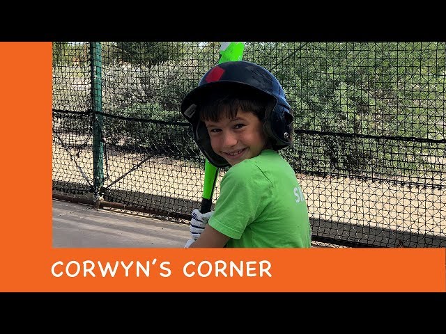 360 Video in the Batting Cage Hitting Baseballs