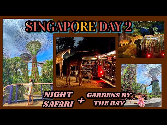 GARDENS BY THE BAY + NIGHT SAFARI (SINGAPORE DAY 2)