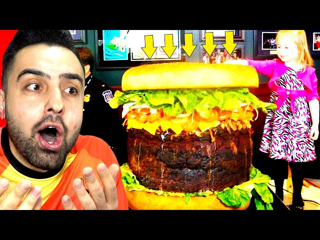 DÜNYANIN EN BÜYÜK YEMEKLERİ ! ACIKMAMA CHALLENGE ! HAMBURGER ! PİZZA !