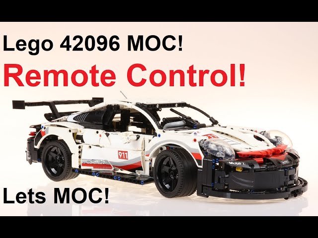 LEGO TECHNIC 42096 tuning PORSCHE 911 RSR -MOC - power functions - Lets MOC !