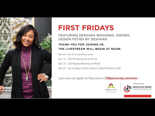 First Fridays - Deshara Bohanna, Owner of Design Fetish