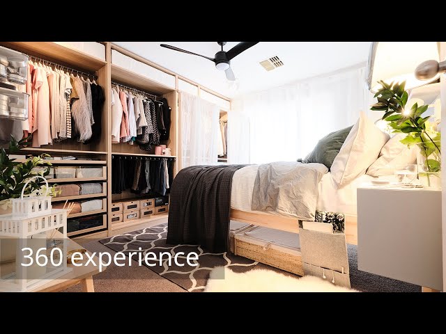 Moving in together? Let’s make a bedroom fit for two | IKEA Australia 360 Video