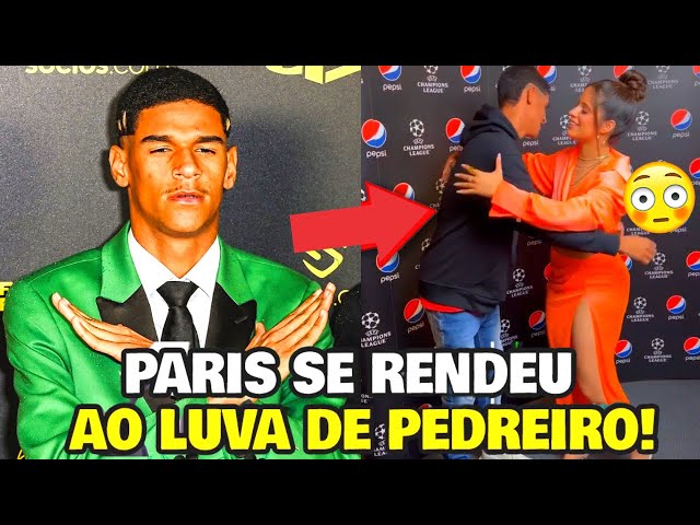 🚨VIROU REI EM PARIS!! OLHA O QUE LUVA DE PEDREIRO FEZ NA ENTREGA DA BOLA DE OURO!!!😱