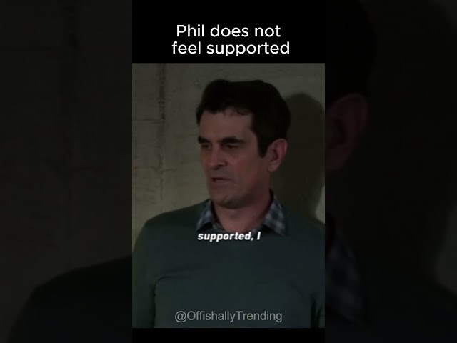 Phil does not feel supported #modernfamily #funny #sitcom #comedyshorts #movie #shorts