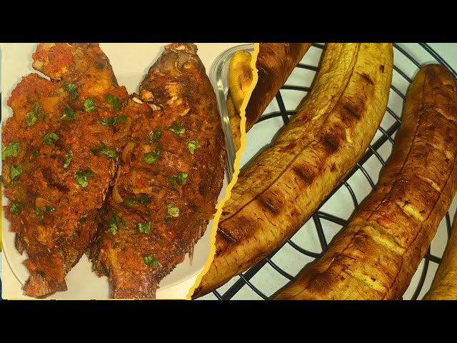 Nigerian Street Food Made Healthy: Homemade Plantain Bole and Fish Recipe You’ll Love