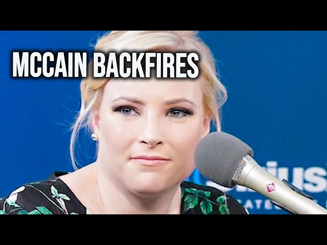 Meghan McCain RAGES In Stunning Kamala Threat, Immediately Regrets It