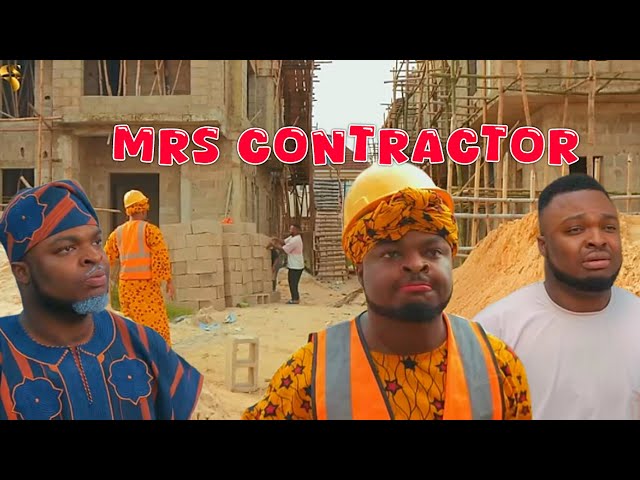 African home:mama ojo the contractor @samspedy#samspedy#mamaojo#nollywoodmovies2025#viralvideos