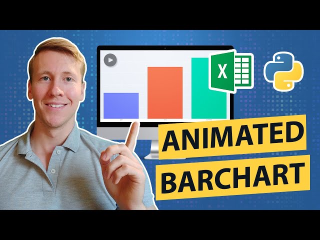 How To Create An Animated Bar Chart (Bar Race) In Python Using Plotly & Excel | Tutorial [EASY] 💻