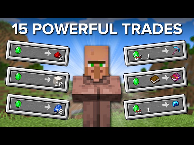 15 Most Powerful Villager Trades in Minecraft