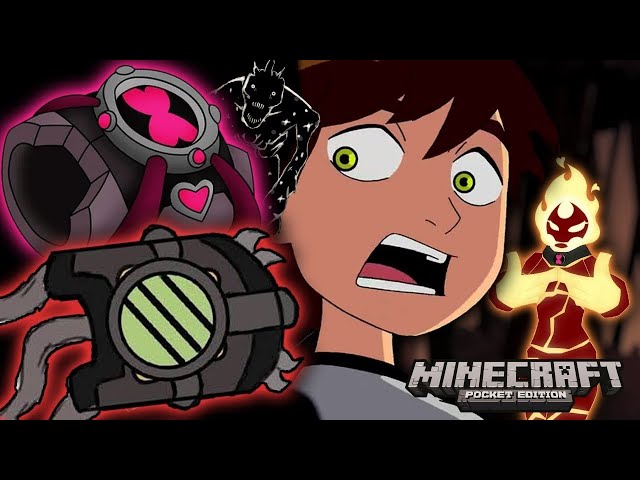 SAIU!!!NOVA ADDON DE BEN 10 COM CARNETRIX E CHAQUETRIX PARA MINECRAFT PE!!😱😱😱