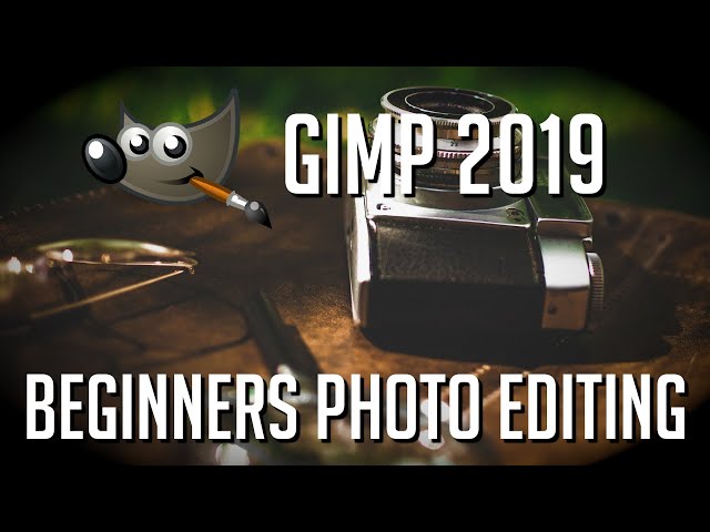 LEARN GIMP IN 1 HOUR - Complete Beginners Photo Editing Guide