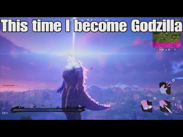 THIS TIME I BECOME GODZILLA!!!