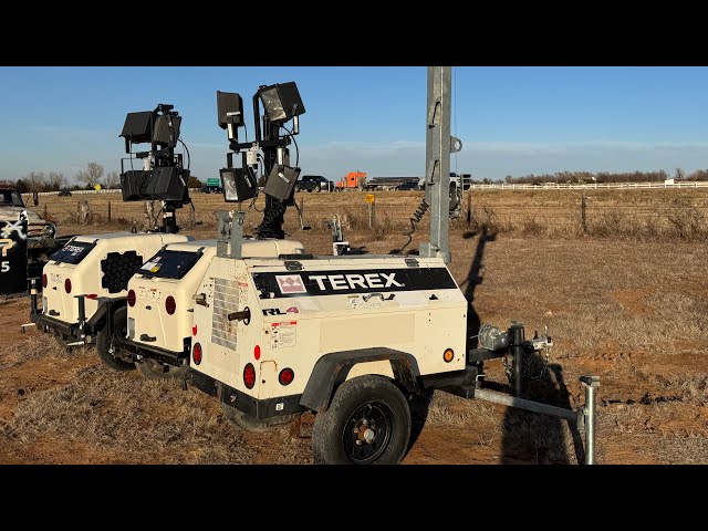 Terex - Genie RL4 Diesel Generator - Light Tower Trailer For Sale