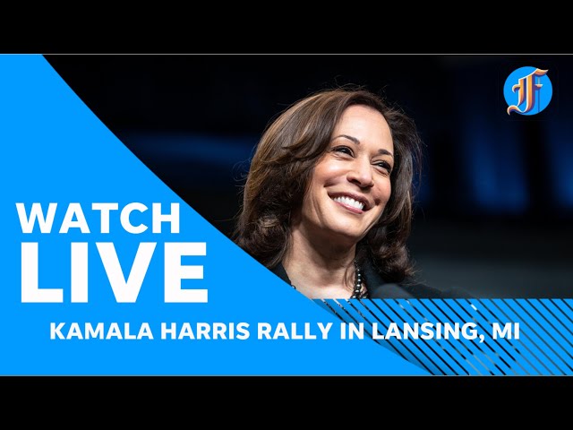 Live: Kamala Harris, Tim Walz rally on Michigan State University's campus