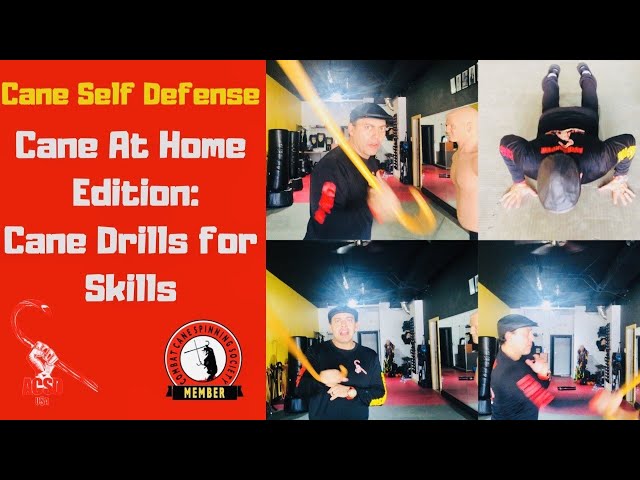 Cane Self Defense: Cane At Home Drills for Skills