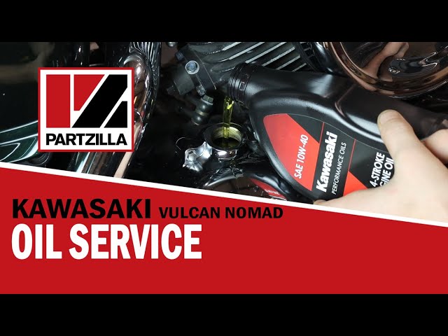 Kawasaki Vulcan 1600 Oil Change | 2006 Kawasaki Vulcan Nomad Oil Change | Partzilla.com