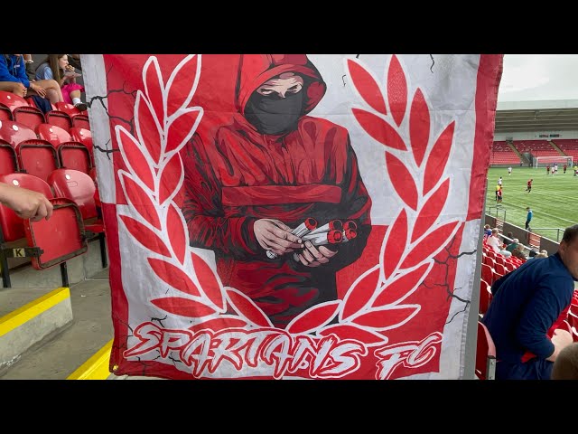 Spartans Ultras at South Challenge Cup Final