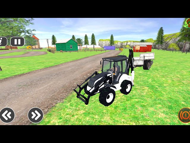 Jcb driving malayalam // Village jcb excavator sim // Android gameplay malayalam