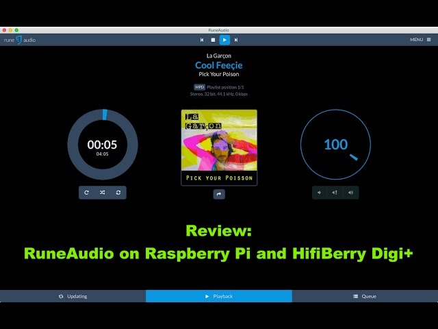 013 RuneAudio on Raspberry Pi and HifiBerry Digi+ PART 1