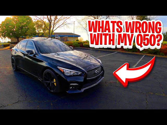 HERE'S EVERY IMPERFECTION ON MY INFINITI Q50S