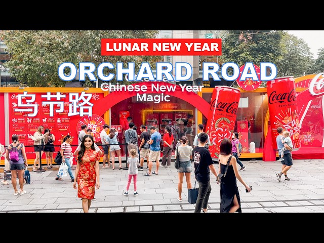 Orchard Road Singapore Lunar New Year Celebrations | Singapore Chinese New Year 2025🇸🇬🧧🧨