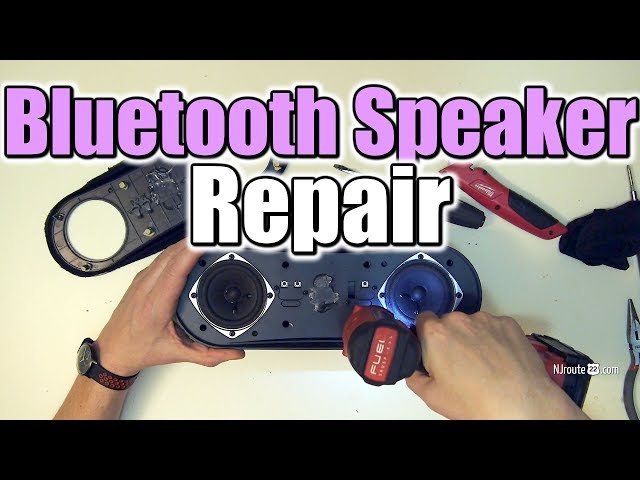 Creative D100 Bluetooth Speaker Opening and Repair