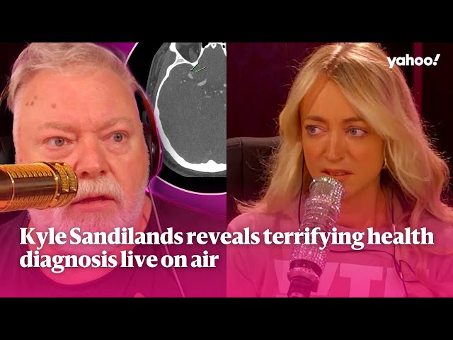 Kyle Sandilands reveals terrifying health diagnosis live on air | Yahoo Australia