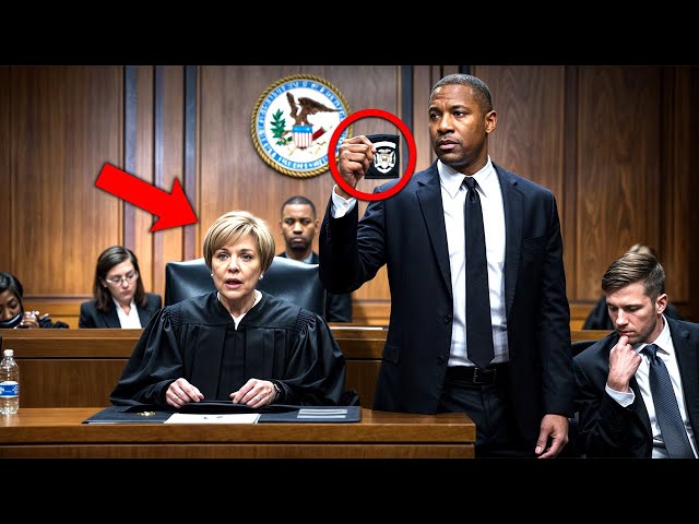 Judge Laughs at Black Man in Court, Then Freezes When He Flashes His USSS Badge!