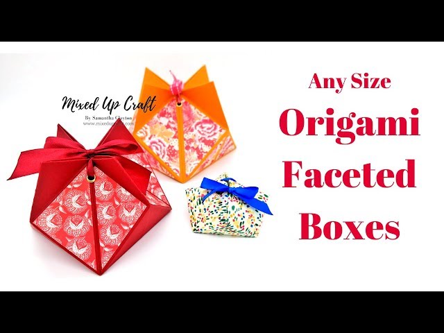 Origami Gift Box | Faceted Gift Box