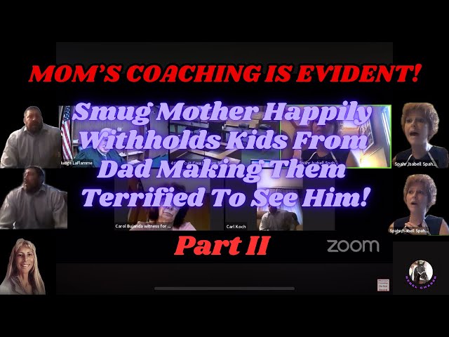 Part 2 - Smug Mother Happily Withholds K!ds From Dad Making Them Terrified To See Him!