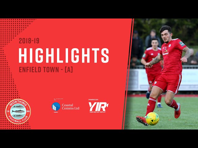 Highlights: Enfield Town 1-4 Worthing