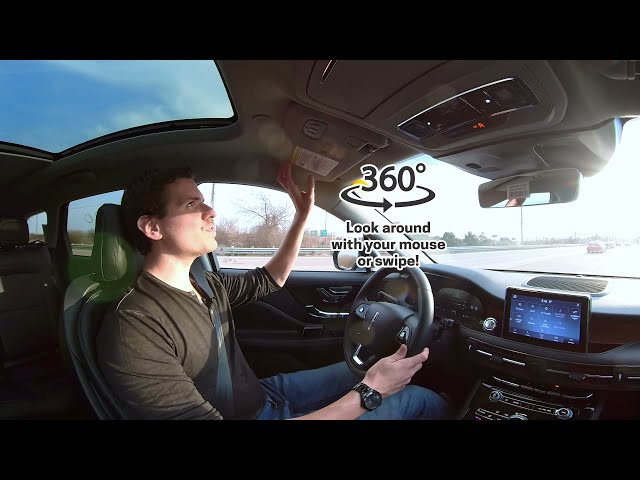 2022 Lincoln Corsair Interior and Driving Test | a 360 VR Experience